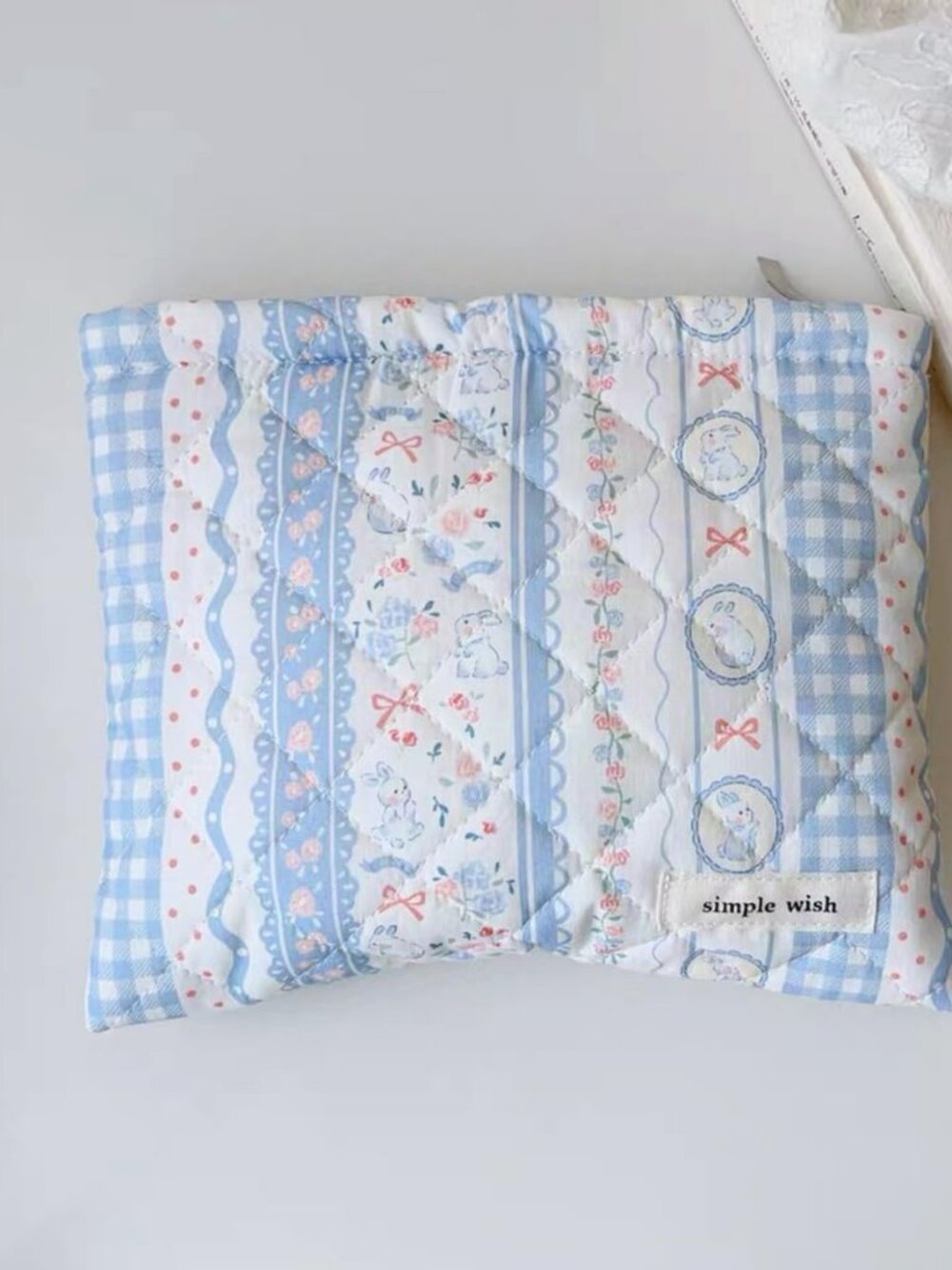 NEW Fashion Floral Makeup Bags Quilted Style Aesthetic Cute Cosmetic Makeup Bag